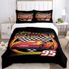 3Pcs Mcqueen Spirit Bedding Sets For All Sizes New 3D Printed Bed Cover Comforter Duvet Cover Pillowcase Bedroom Decoration