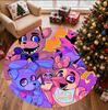 Five Nights at Freddy's Pattern Round Rug, Indoor/Outdoor Mat, for Picnic, Gameroom, Bedroom, Office, Living Room, Home Decor Carpet, Birthday Gift