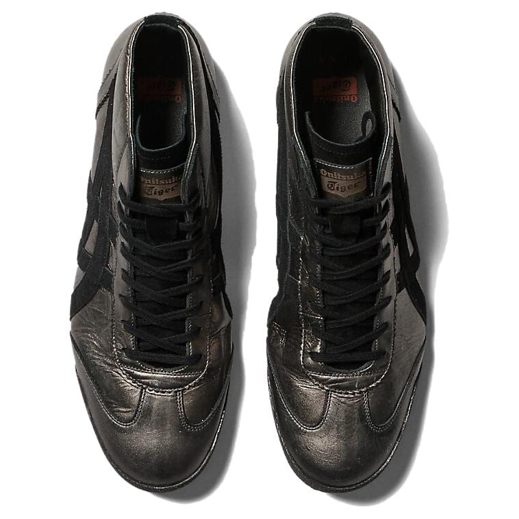 ONITSUKA TIGER Mexico Mid Runner Deluxe Gunmetal Black 1181A608-021