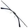 Eye X77014ASL200 для чтения, нержавеющая сталь, асферические линзы X77014A SL [Клуб для пожилых], двухточечные очки, заушники, +2.00
