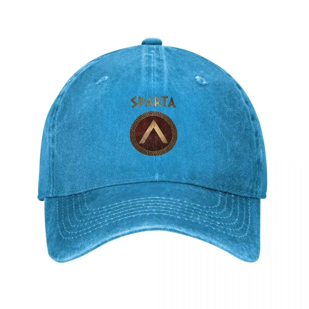 Spartan Shield Lacedaemonian Lambda Ancient Symbol of Sparta Baseball Cap GentleUnisex Hat hats for Unisex Rugby Unisex Womens