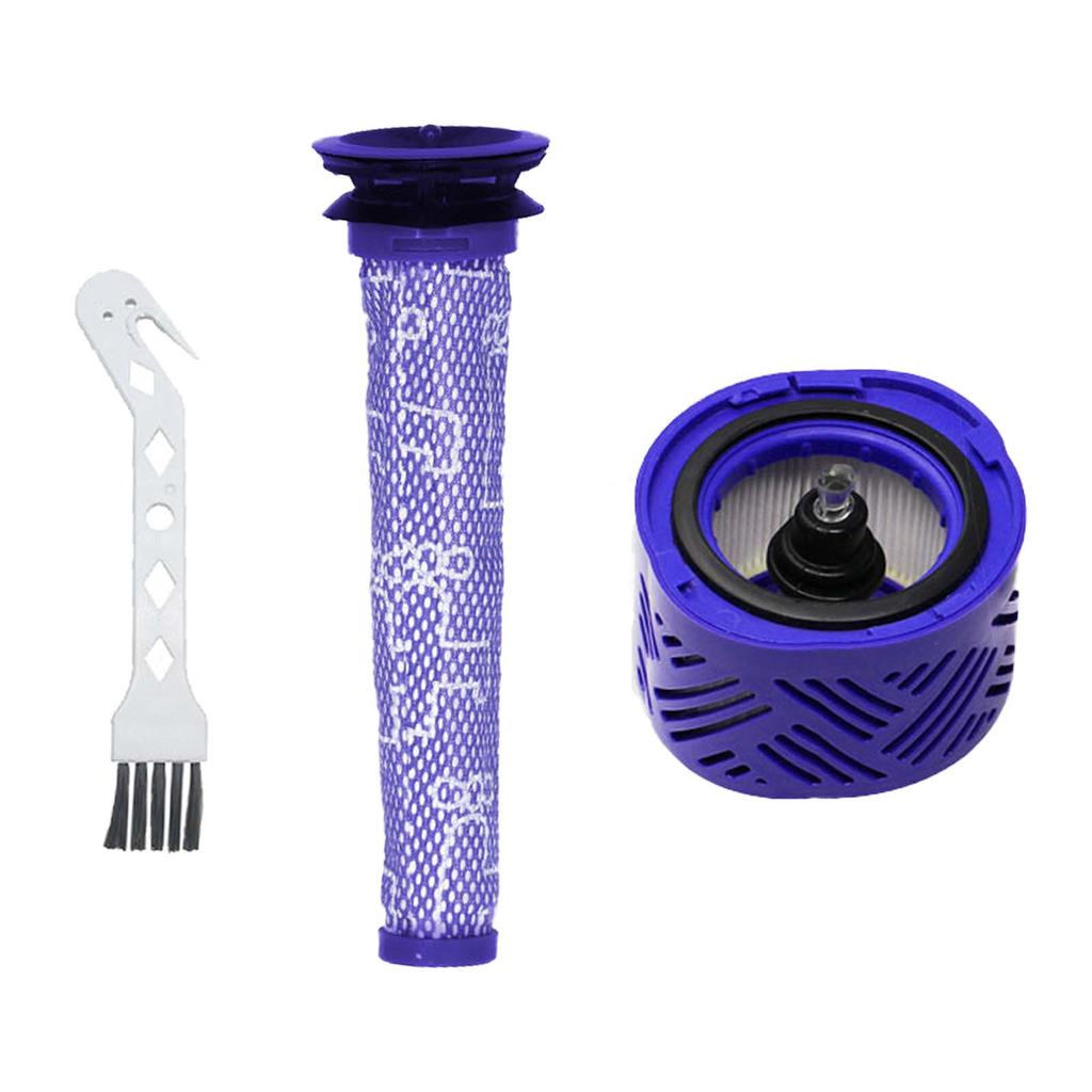 For Dyson V6 Absolute Cordless Stick Vacuum Cleaner Accessory Part 965661-01& 966741-01 Pre Filter Post Hepa Filter Spare Part