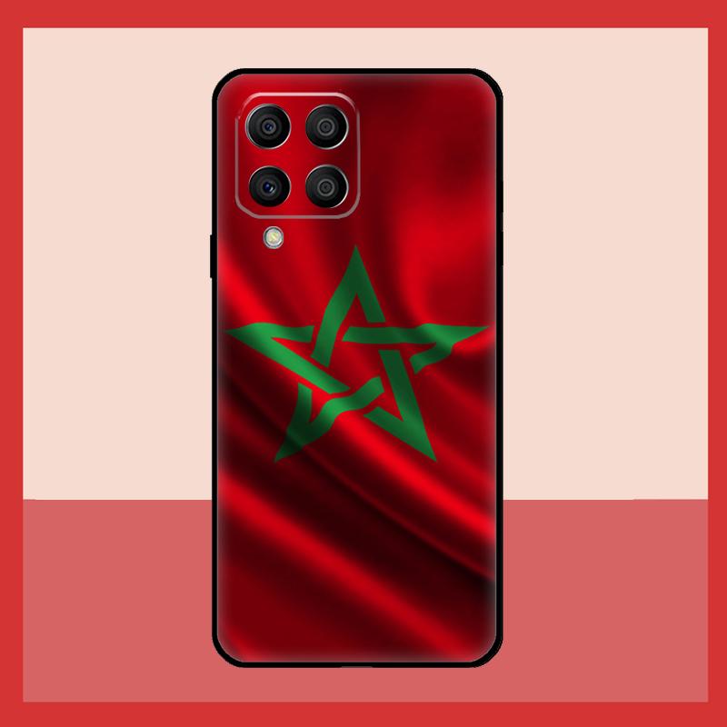 Чехол Флаг Марокко для Samsung Galaxy M31 M21 M13 M33 M53 M15 M35 M55 M16 M36 M56 M12 M32 M52 M14 M34 M54