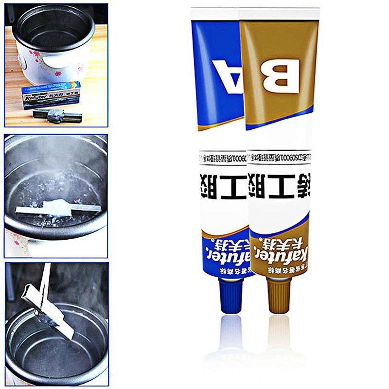 200 ℃ клей для ремонта металла, супер клей, железная сталь, автоматический радиатор, резервуар для воды, специальный клей для устранения утечек, сварочный клей