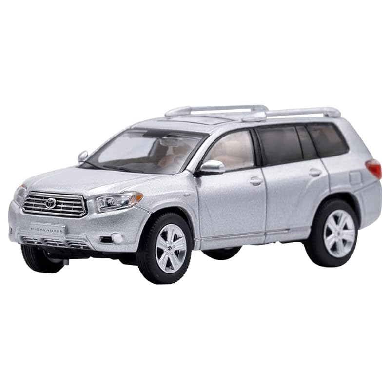 Gaincorp Products 1/64 Toyota Highlander (LHD) Silver Finished Product