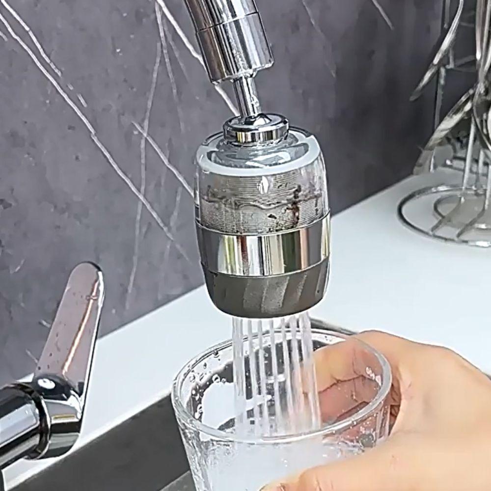3 Modes Kitchen Faucet Extender Stainless Steel Filter Faucet Bubbler Nozzle  Washbasin