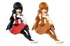Puella Magi Madoka Magica MADOGATARI Набор выставочных фигурок из 2 штук «Дьявол Хомура» -KISSSHOT ver.-