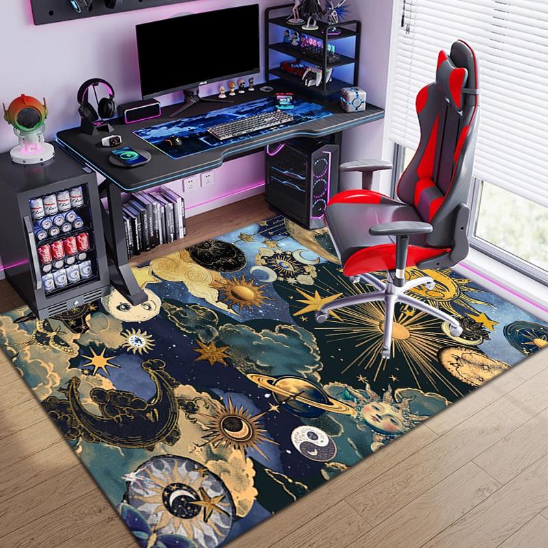 Celestial Dreams Cosmic Artistry Carpet Floor Mats Home Decor Room Christmas Gifts Fashion