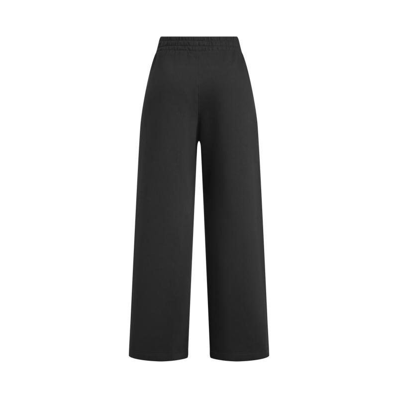 Under Armour UA Autumn Winter Rival Womens Fleece Wide Leg Sports Loose Comfortable Fashion Versatile Casual Pants Women Pants 1390320-001