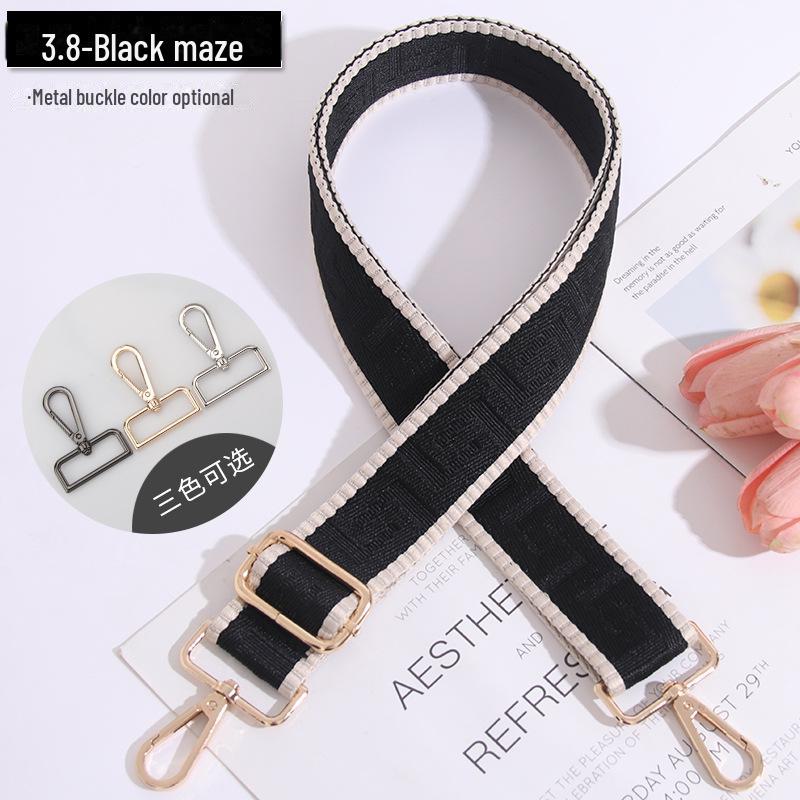 Регулируемый ремень для сумки через плечо в полоску – универсальный, широкий сменный ремень