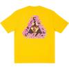 Palace Футболка G-Face желтая унисекс уличная P21TS138