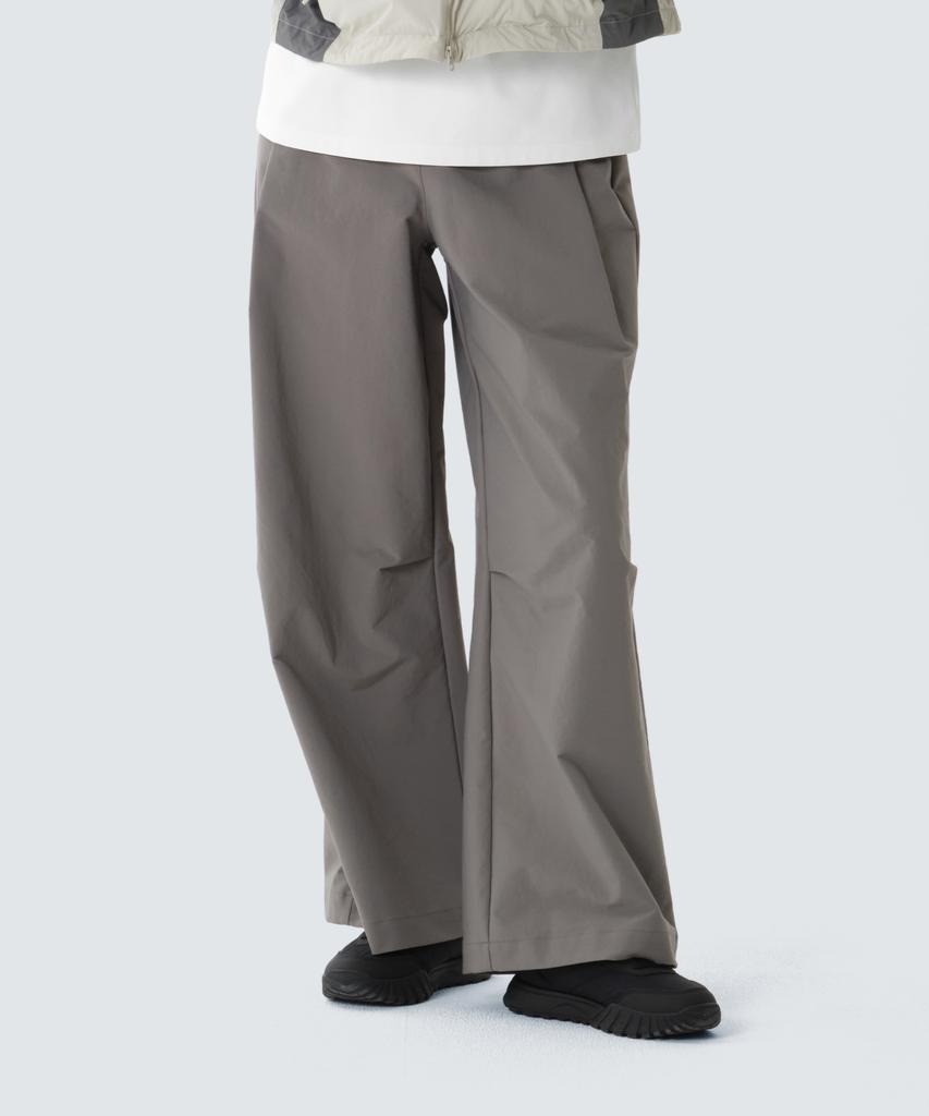 SNOWPEAK APPAREL Женские широкие брюки Camp Dry (S26Fwfpt61) Темный хаки