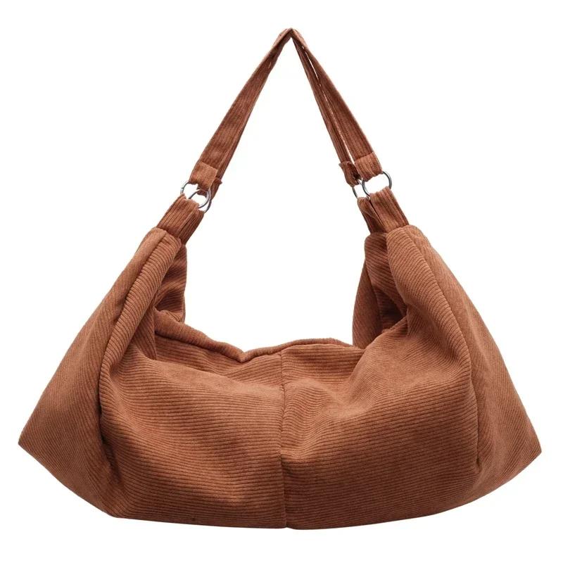 Большая вместимость однотонная сумка на молнии из модного бархата распродажа универсальная популярная сумка-тоут