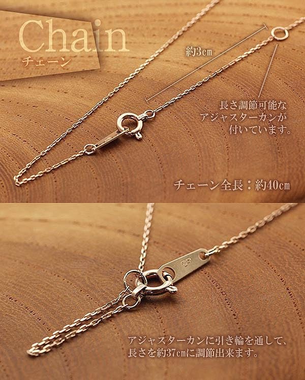 Рубиновое ожерелье Сердце Бриллиант Белое золото K10 10K золото [Shinyo] Женское