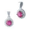 Silver Pendant with Ruby 0.807ct (2021520)