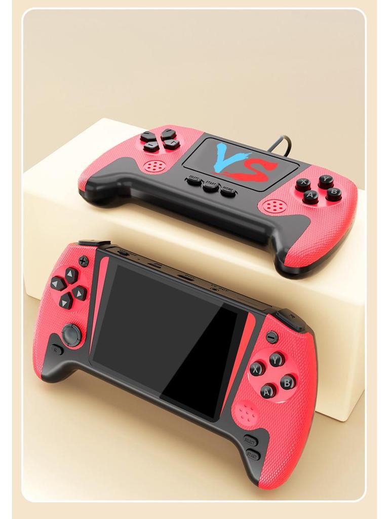 2025 HD Портативная игровая консоль: Большой экран, возможность подключения к телевизору, двойные ручки, 3,5-дюймовая портативная ретро-аркада