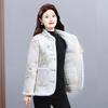 Флисовая одежда для женщин среднего возраста, матерей, этнический стиль, иностранный стиль, теплая, популярная куртка с хлопковой подкладкой