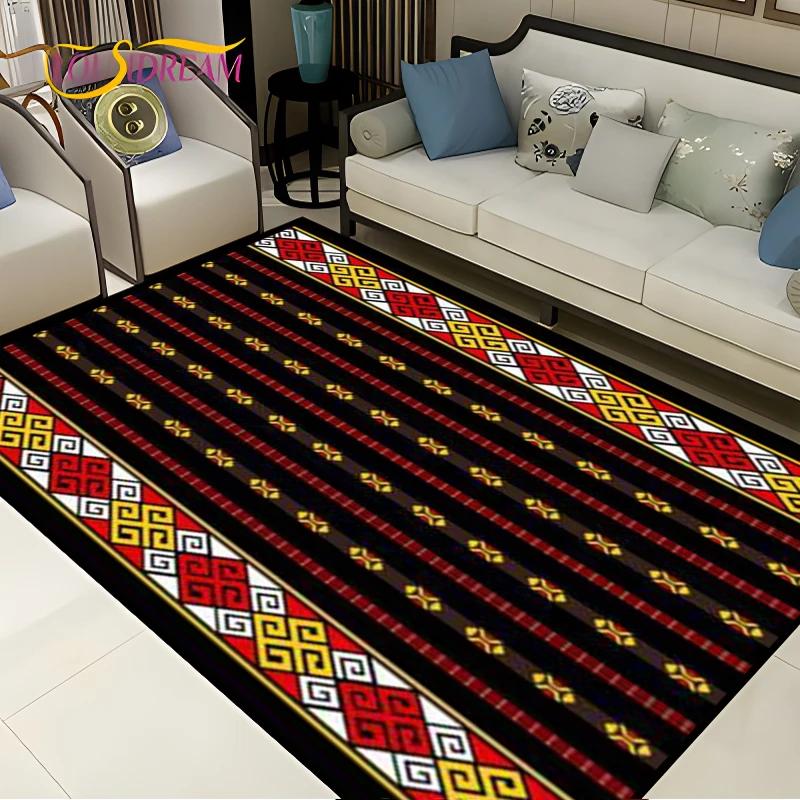 Винтажный персидский ковер для гостиной, спальни, богемный, турецкий, марокканский, этнические ковры, противоскользящий, мандала, геометрический, придверный коврик, коврик-постер