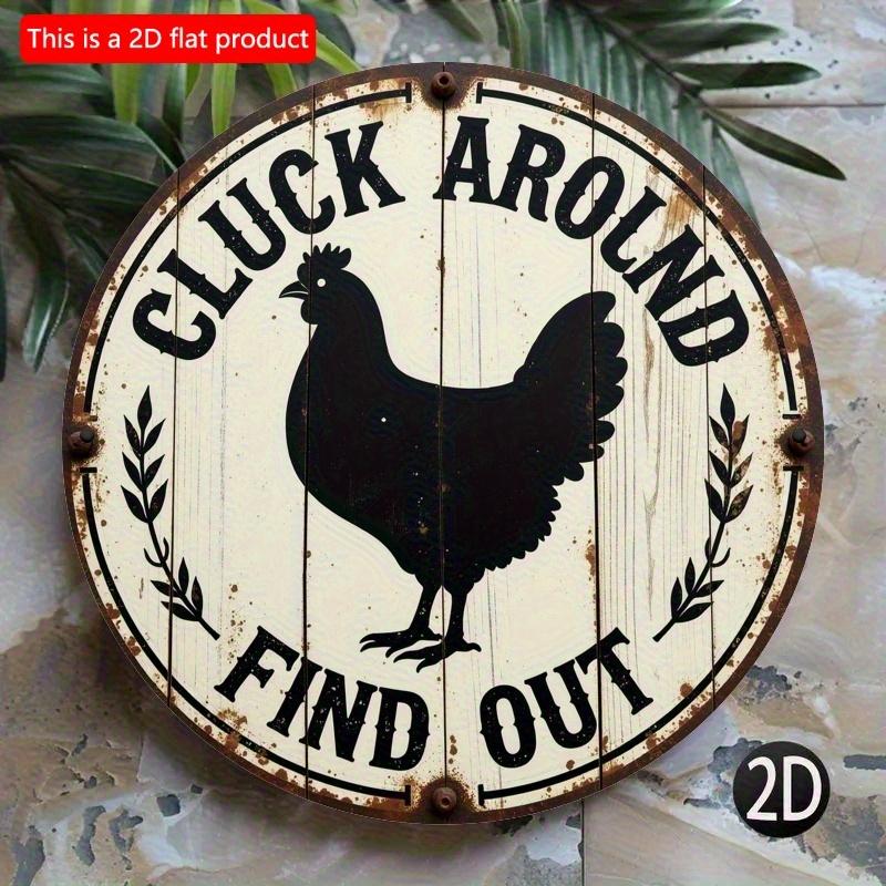 2d Flat 20*20cm Wooden Sign, Provocative and Tempting Consequence Bearing Decorative Sign, Suitable for Home, Laundry Room, Gym, Garden Wall Mounted