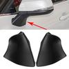 Black Front Left Right Rearview Mirror Lower Support Cover Fit  For Toyota Highlander & Hybrid 2020-2023 Auto Parts