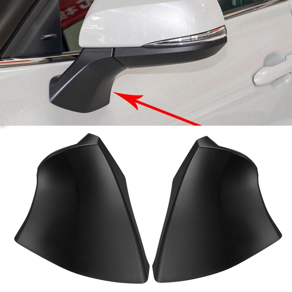Black Front Left Right Rearview Mirror Lower Support Cover Fit For Toyota Highlander & Hybrid 2020-2023 Auto Parts