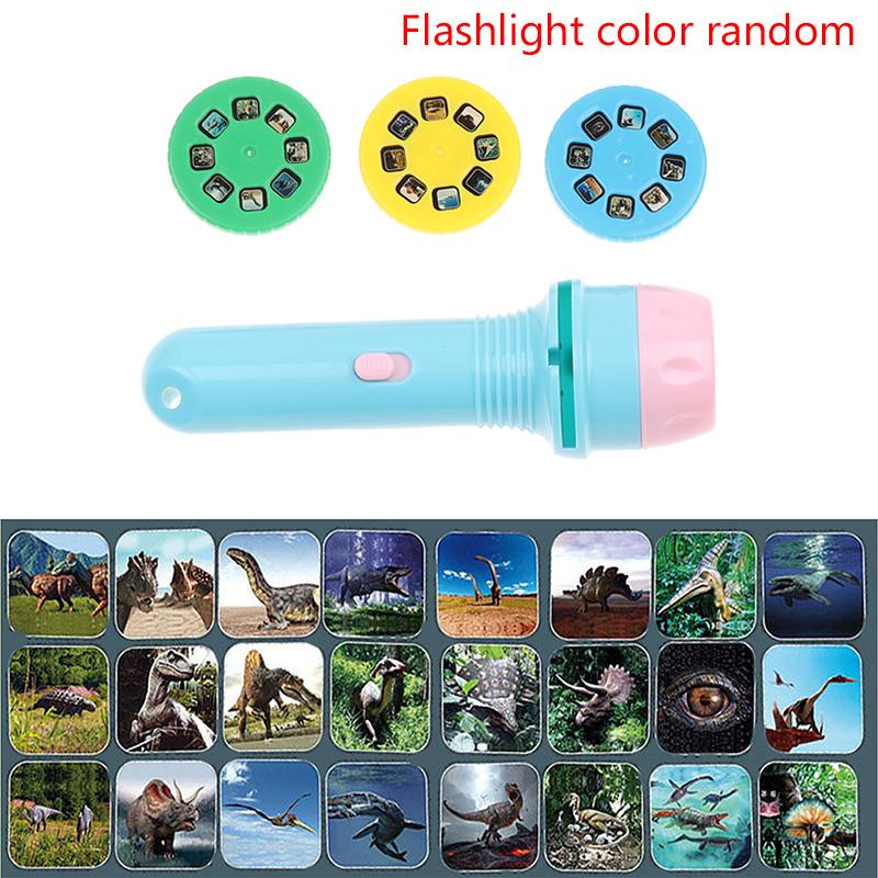 Детский проектор-фонарик с животными, фруктами, динозаврами, мультяшный, для сна, светящийся ночник