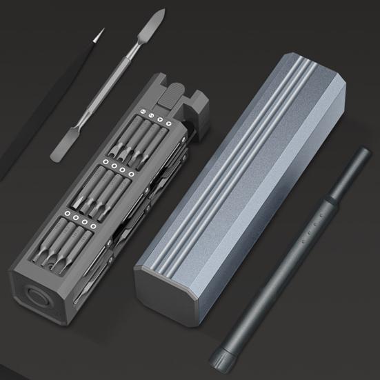 Набор отверток Yousheng 44-в-1 Быстрая магнитная замена Электрический механизм Плавное вращение Отвертка Инструмент для ремонта электроники