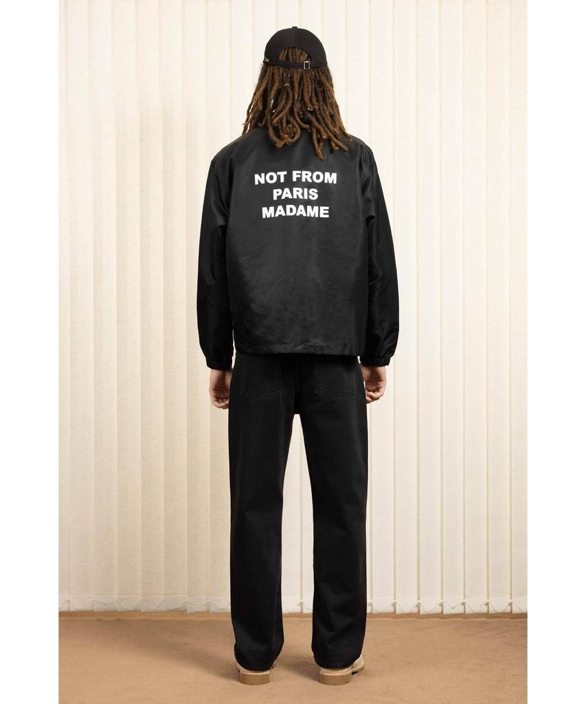 Drole De Monsieur La Veste Slogan D0Jaa25001Bkx