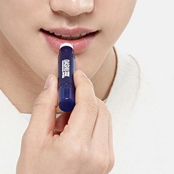 Dashu Mens Double Appeal Бальзам для губ 4,8г, клубничный вкус + без запаха, 1 штука, лучшая мужская косметика Кореи