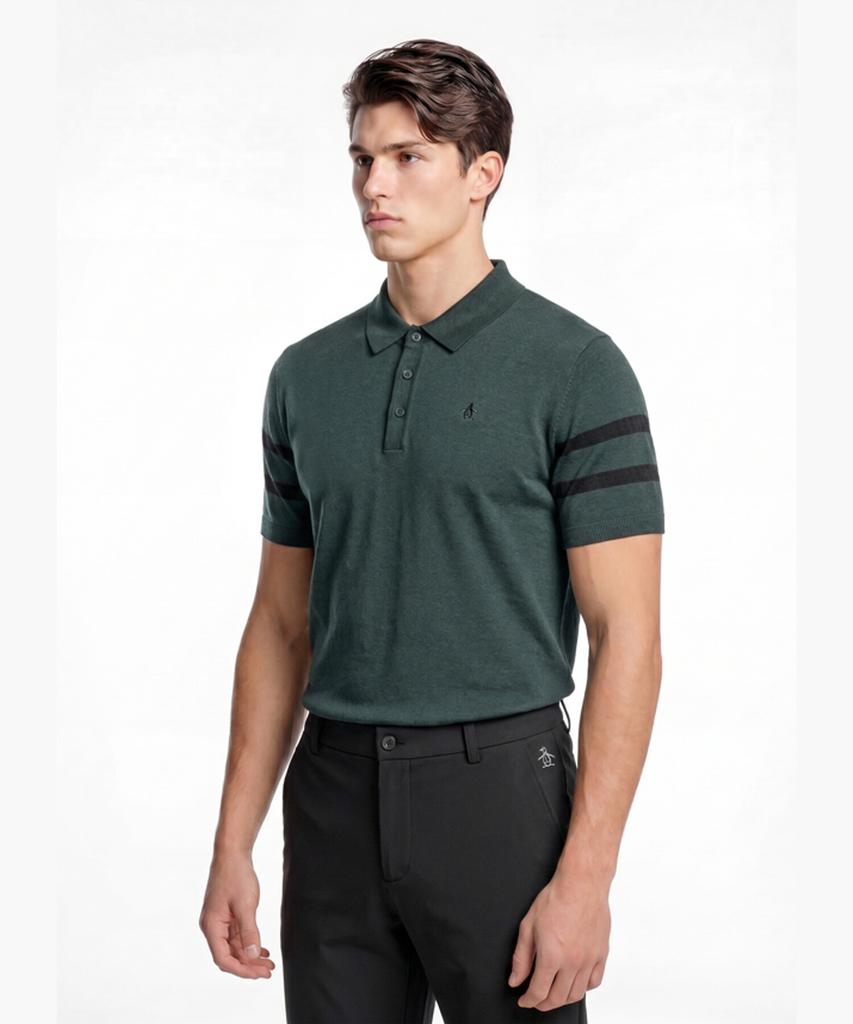 Meonsingweeo Men'S Summer Short Sleeve Sweater Dark Green Mr221Msw41