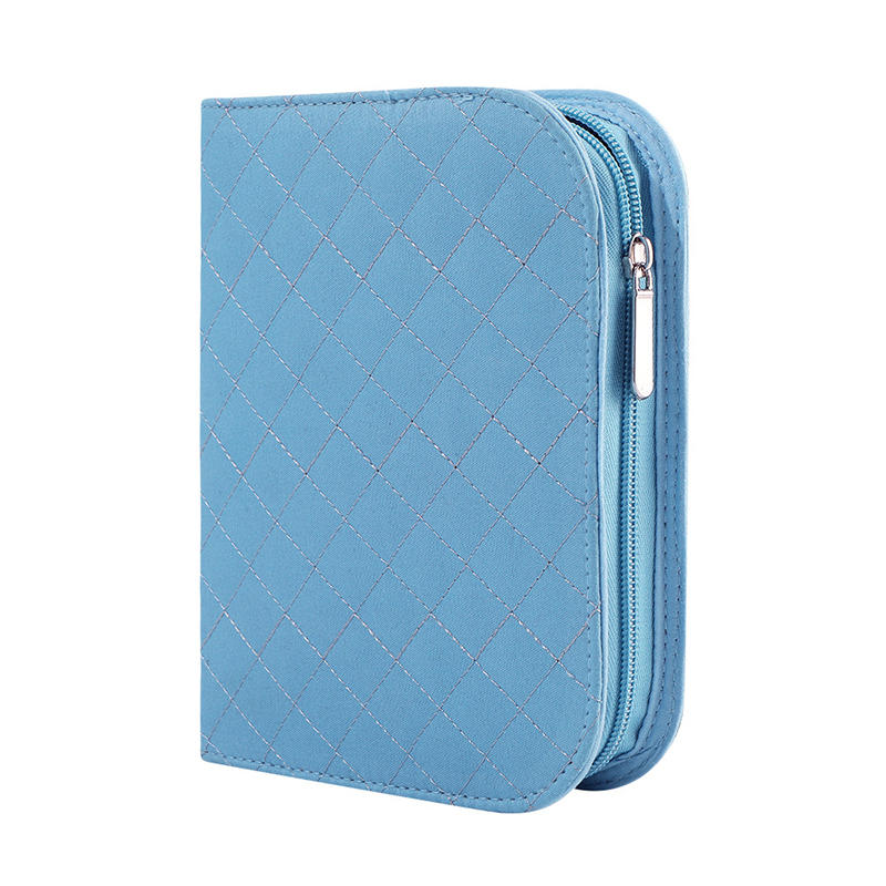 Сумка для инструментов для ручного вязания Аксессуары Набор крючков для вязания с DIY печатным органайзером для хранения пряжи и спиц Портативный чехол для набора для вязания крючком