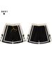 American trendy brand RHUDE 3M reflective letter printing casual sports shorts men's and women's same five-point pants
