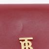 BURBERRY Shoulder wallet Shoulder Bag 2WAY Red Cowhide Women Used