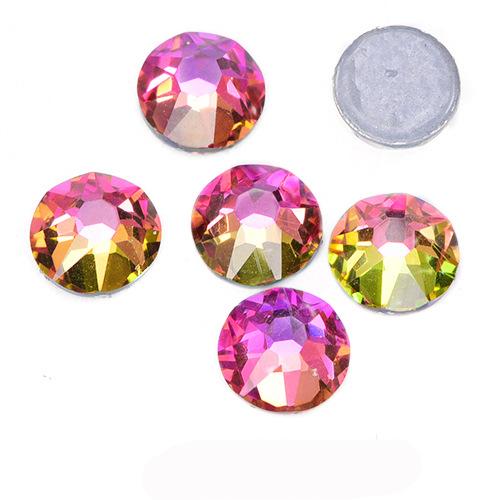 High Imitation Austrian Glass Hot Diamond Rhinestone Hot Melt Adhesive Eight Big Eight Small Diy Creative Clothing Accessories