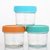 6 шт. Многоразовая баночка для детского питания со шкалой, контейнер для салатной заправки, банка Мейсона, чашка для соуса для макания, мед