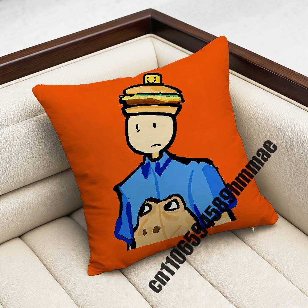 For Funny Clkidd n Throw Pillow Case Sham xcm xcm Square Car Pillowcase Pad Cushion Cover