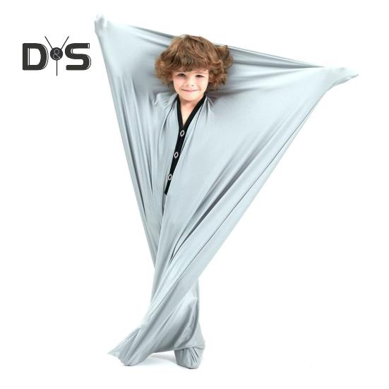 Детские носки с динамическим движением и сенсорным эффектом для мальчиков и девочек, успокаивающие носки для тела, снимающие беспокойство и стресс, детские носки-обертывания для всего тела, успокаивающее терапевтическое одеяло