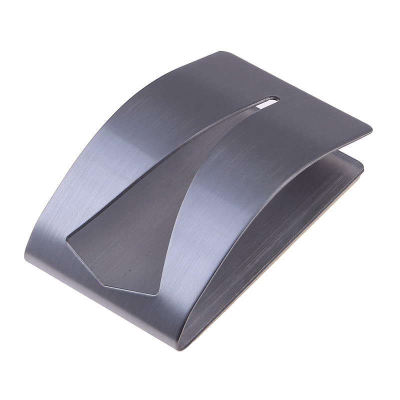 1 шт. Самоклеящийся держатель для полотенец, крючок-захват, нержавеющая сталь, кухонный крючок для посудного полотенца, настенное крепление, вешалка-стойка без сверления