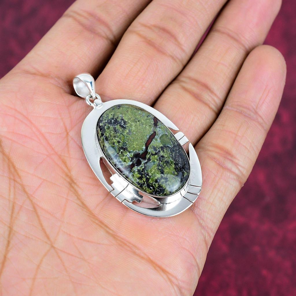 Драгоценности с драконьим кровавым камнем, подвеска ручной работы из драгоценного камня, антикварная подвеска из стерлингового серебра 925 пробы, подарок на помолвку