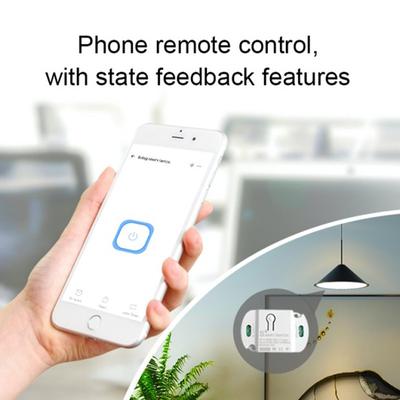 Приложение для умного дома, Wi-Fi + радиочастотный переключатель, настенное реле, модуль таймера, голосовой дом, Alexa, 110 В, 220 В, 10 А, лампа