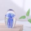 Mini Crystal Jellyfish Figurines Glass Craft Desktop Jellyfish Ornament  Table Decoration