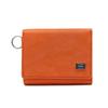 () PORTER Men's Cotton Trifold Wallet [WONDER] 342-06038 2.Orange
