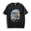 Majestic Eagle Cherry T-Shirt - Wildlife Fusion Unisex Tee