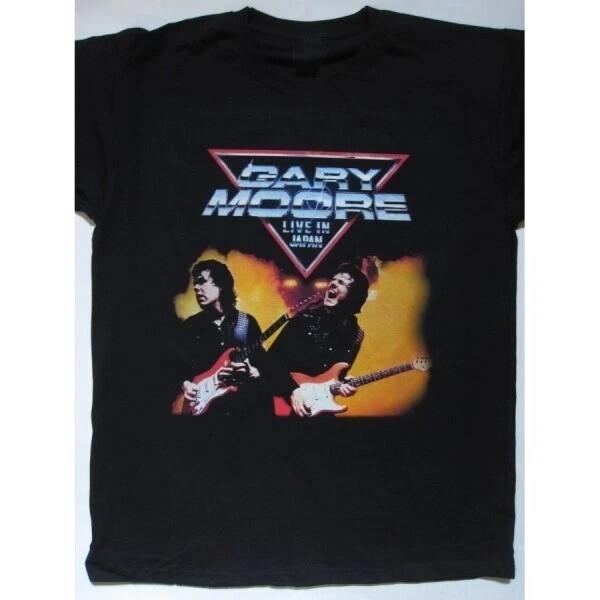 Gary Moore Live In Japan Tour 83 Shirt Black Unisex S-5XL