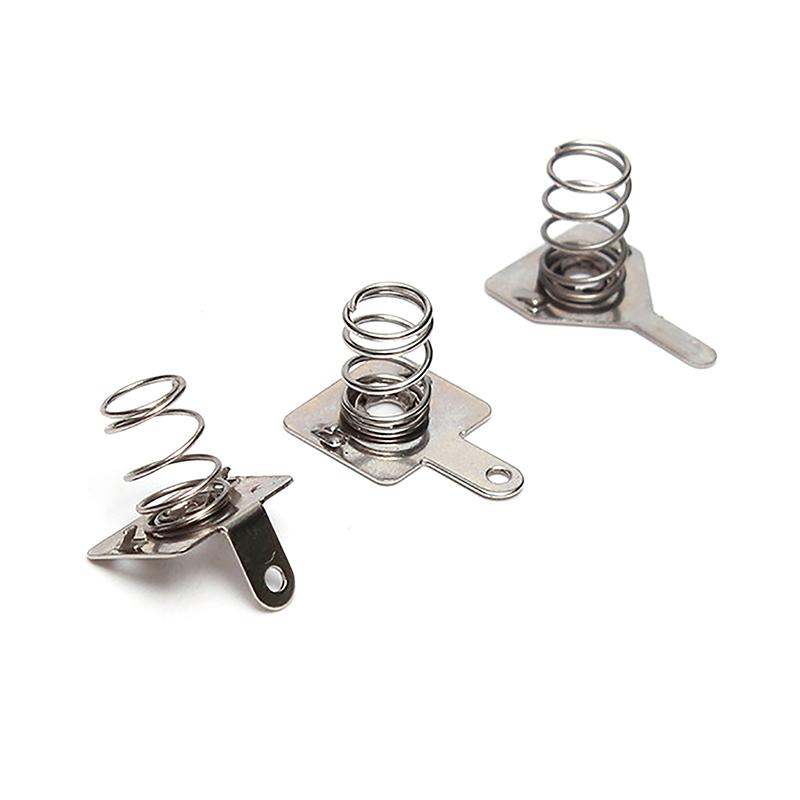 100 шт./компл. батарейка типа Aa или Aaa, пружина 7, нет. Положительные и отрицательные контакты Аккумуляторная шрапнель