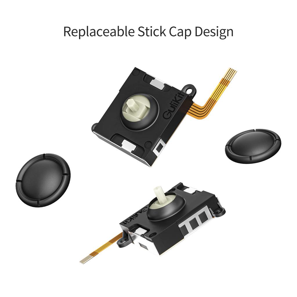 Джойстик AKNES Switch Joystick No Switch с эффектом Холла для переключателя OLED Switch Repair Kit с заменой колпачка джойстика, Drift, Joycon и Lite, (1