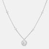 METROCITY JEWELRY Centro White Silver Necklace A202SN9118WPA