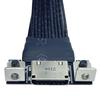 Удлинительный кабель M.2 на Oculink 4i, кабель с серебряным покрытием PCIe4.0 Gen4 для адаптера M.2 M Key NVME на SFF8611