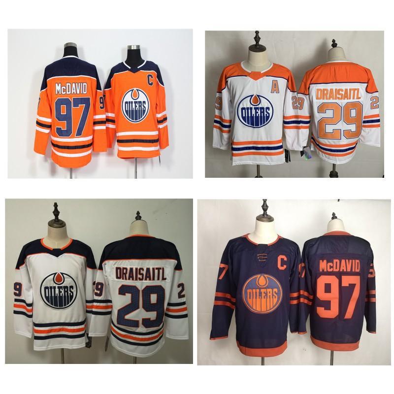 Edmonton Oilers NHL Hockey Jersey Mens Ice Team Uniform Fan Apparel Sportswear