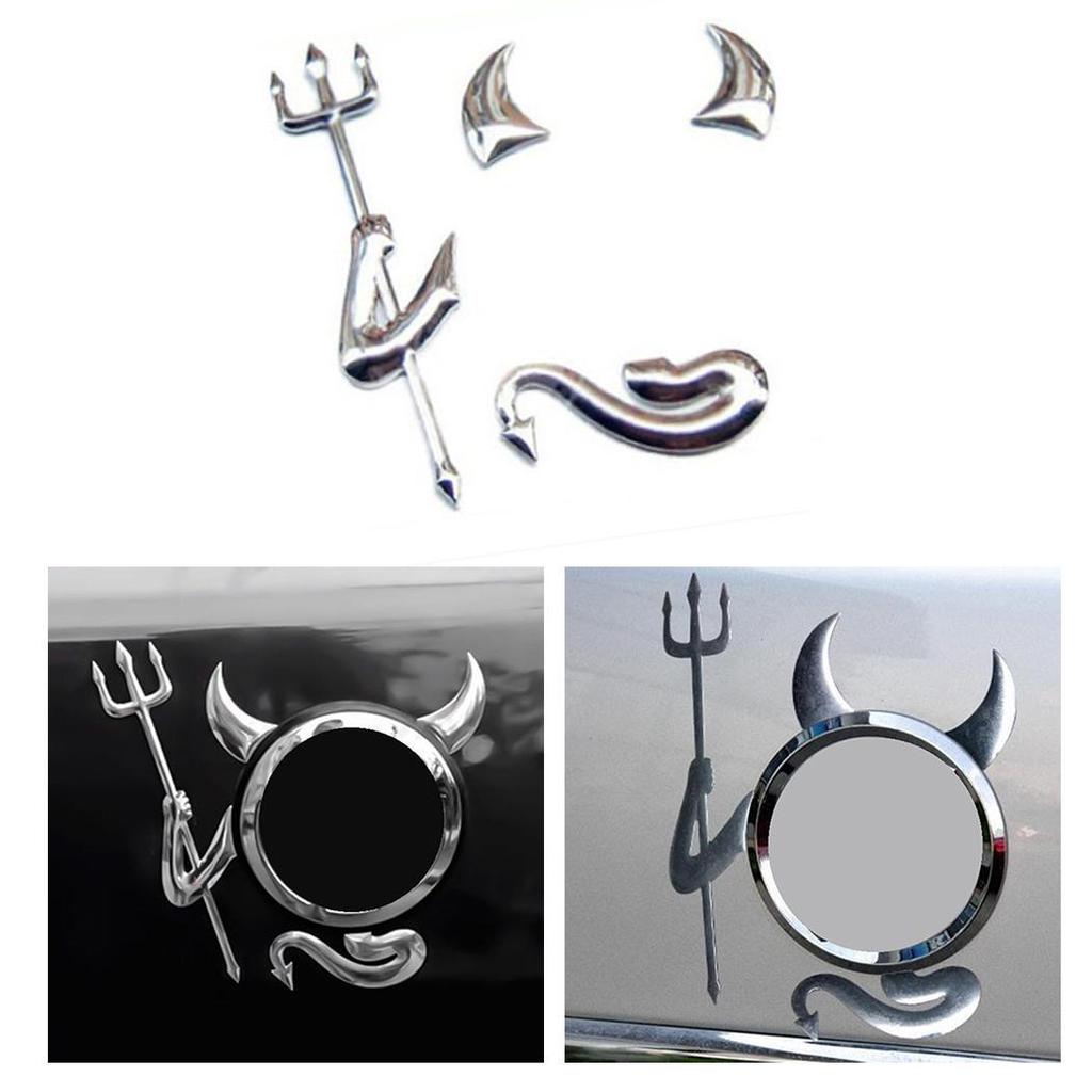 Забавные автомобильные наклейки «Ангел Дьявол» для VW Golf 6 Passat B7 Jetta CC Polo Touran Tiguan Eos Sharan Scirocco